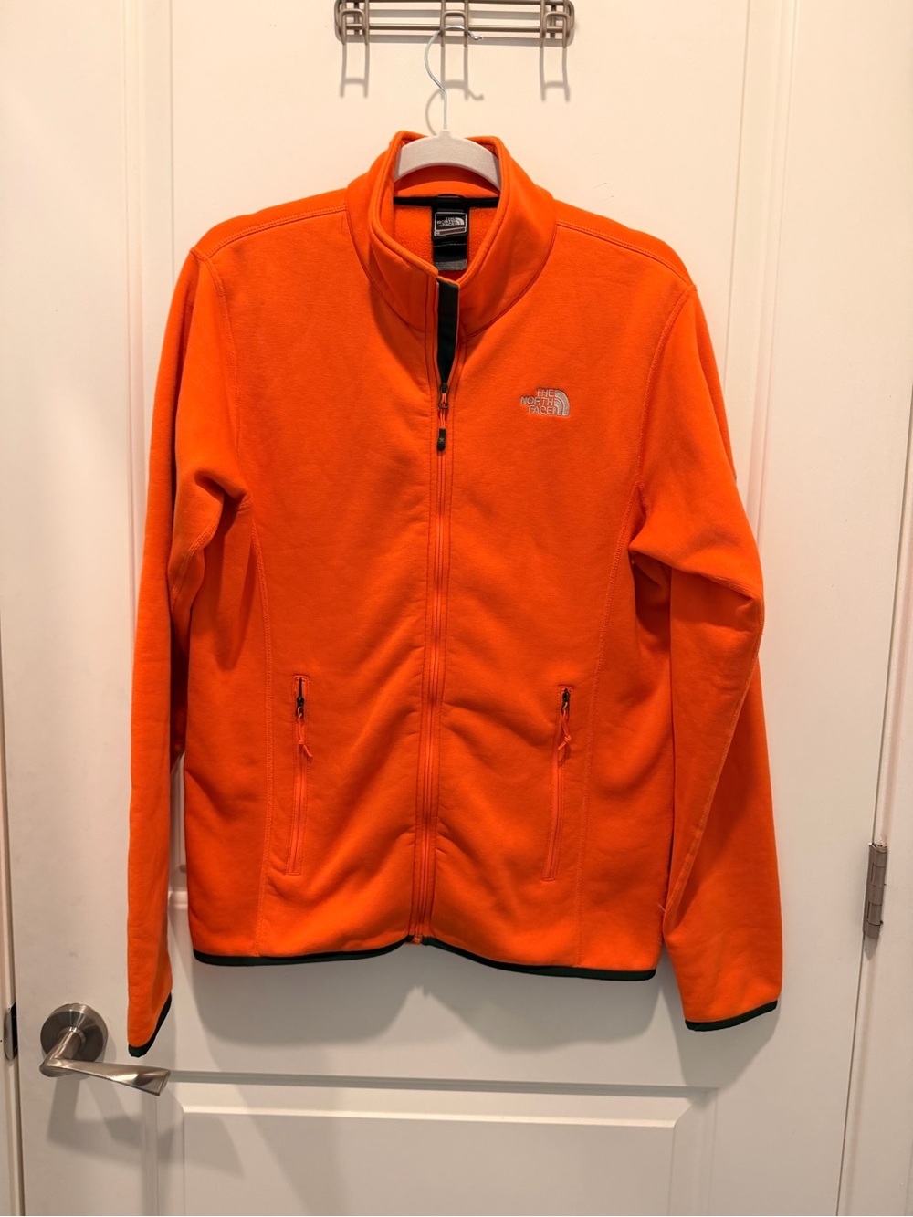 The North Face Summit
Series Orange Full Zip Fleece Jacket Men's Size Medium